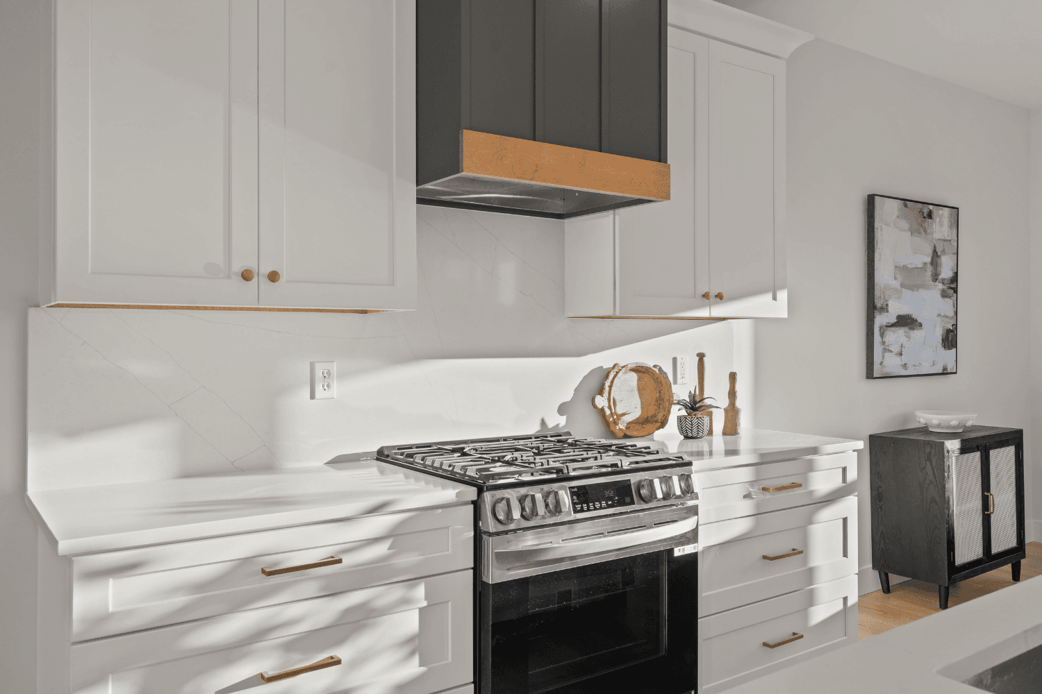 Stainless steel appliances - kitchen of your dreams.